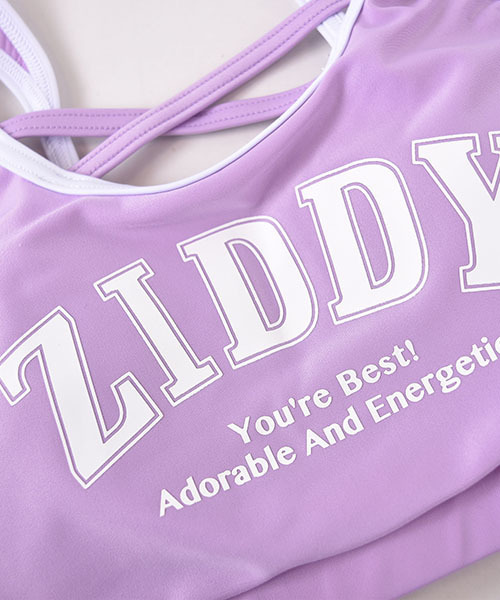 ZIDDY（ジディ）の「ZIDDY/ロゴタンクトップスイムウェア4点セット 水着（スイムグッズ・キッズ・ホワイト/ブラック・150/160/140）」の6枚目の写真