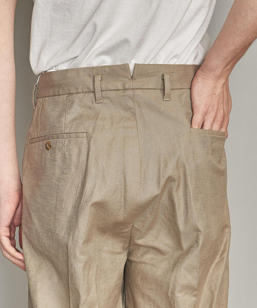 BEAUTY&YOUTH UNITED ARROWS（ビューティーアンドユースユナイテッドアローズ）の「BY オックス 1P ルーズパンツ（その他パンツ・メンズ・ブラック/ベージュ・M/S/XL/L）」の8枚目の写真