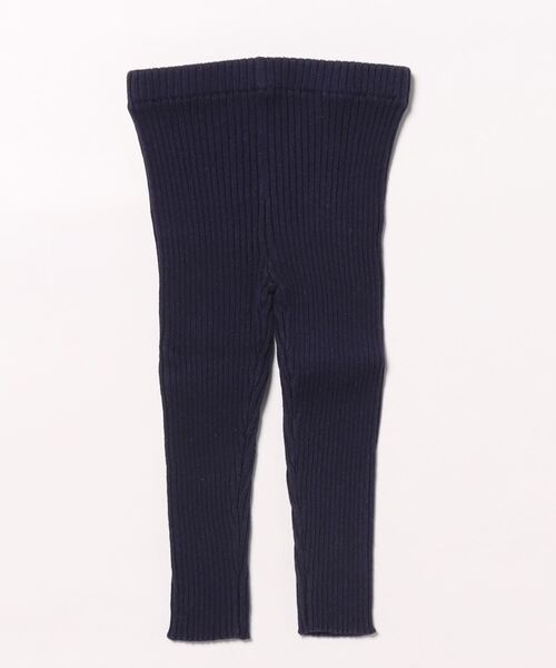 nino（ニノ）の「[80-120]リブレギンス シーズンCOLOR（レギンス/スパッツ・キッズ・パープル/ピンク/マスタード/レッド/ベージュ/ベビーピンク/ネイビー/ローズ/ラベンダー/ピンク系1/ライラック・80ｃｍ/90cm/100cm/110cm/120cm）」の5枚目の写真