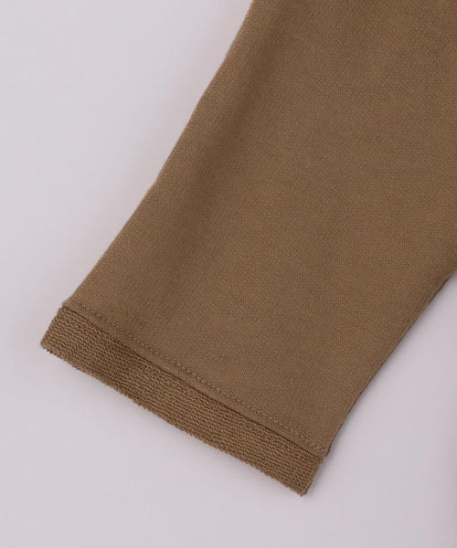 coen（コーエン）の「【先行販売・coen キッズ / ジュニア】ミニ裏毛×ワッフルタンクトップ2セット（Tシャツ/カットソー・キッズ・ベージュ/ブラック・150/120/100/110/130/140）」の11枚目の写真