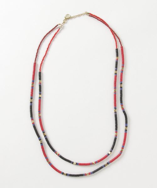 チャイハネ ネイティブカラービーズ2連men Sネックレス ネックレス チャイハネ チャイハネ のファッション通販 Zozotown