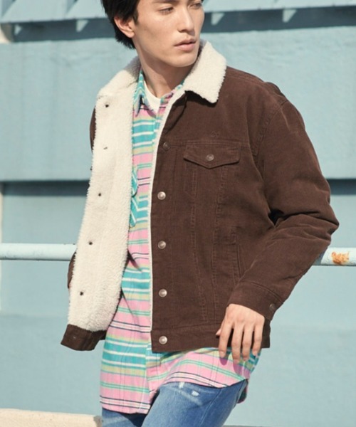 DEAR LAUREL(ディアローレル)の「DEAR LAUREL/ディアローレル D19F2601 ネルシャツ(シャツ/ブラウス・メンズ・ブルー/グリーン/ピンク/イエロー・M/L/XL)」の8枚目の写真