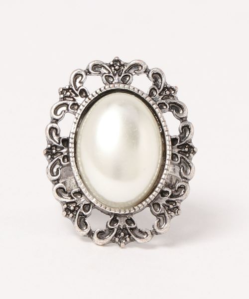 apres jour（アプレジュール）の「【apres jour×ARIAZ】ヴィンテージパールリング（リング・レディース・ゴールド/シルバー・FREE）」の6枚目の写真