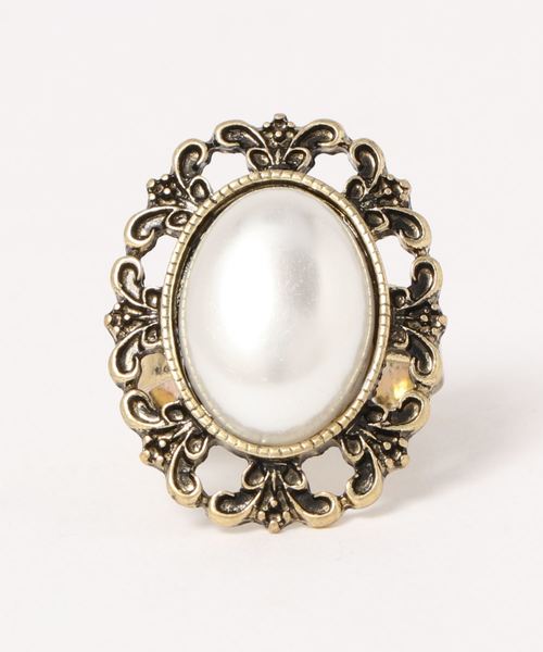 apres jour（アプレジュール）の「【apres jour×ARIAZ】ヴィンテージパールリング（リング・レディース・ゴールド/シルバー・FREE）」の7枚目の写真