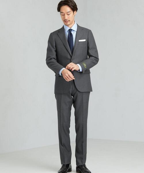 ✨極美品✨グリーンレーベルリラクシング パンツスーツ ノーカラー 近年モデル ☆美品☆ グリーンレーベルリラクシング トラベルスーツ ノーカラー