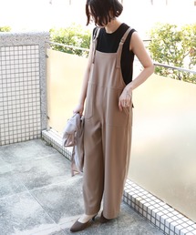 andme | とろみベイカーワイドサロペット オールインワン(サロペット/オーバーオール)