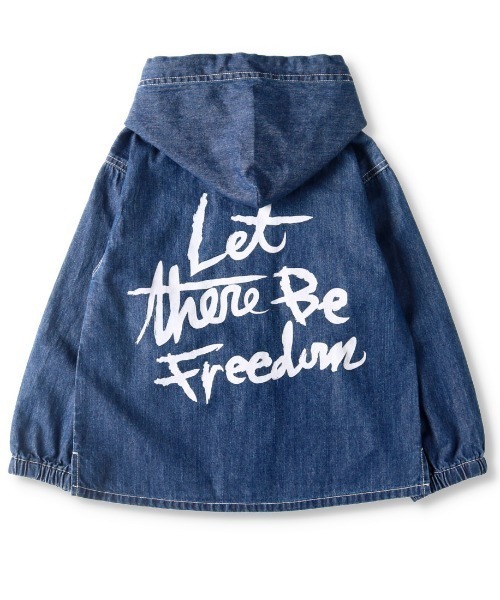 RADCHAP（ラッドチャップ）の「デニムパーカーシャツブルゾン（シャツ/ブラウス・キッズ・ネイビー/ブルー・120cm/150cm/140cm/130cm/110cm/90cm/100cm）」の11枚目の写真