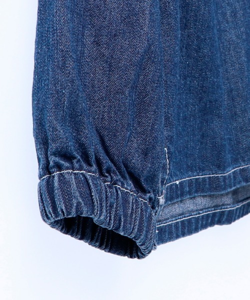 RADCHAP（ラッドチャップ）の「デニムパーカーシャツブルゾン（シャツ/ブラウス・キッズ・ネイビー/ブルー・120cm/150cm/140cm/130cm/110cm/90cm/100cm）」の15枚目の写真