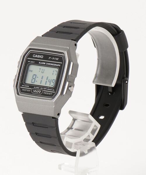 CASIO(カシオ)の「【CASIO】F91W(デジタル腕時計・メンズ・ブラック/ブラック系その他/シルバー/ゴールド/カーキ/ブルー/グレー/ブラック系3・FREE)」の12枚目の写真