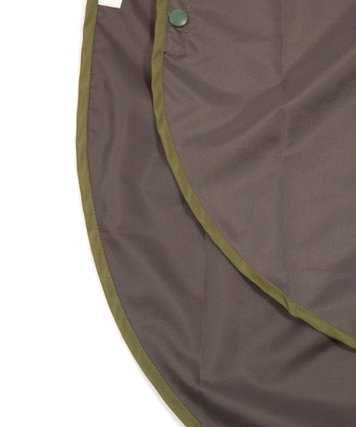 GLOBAL WORK（グローバルワーク）の「GWレインポンチョAD/861668（レインコート/ポンチョ・レディース・ライトベージュ/カーキ/パープル系その他5/グレー・FREE）」の12枚目の写真