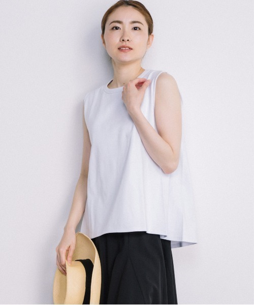 ノースリデザインロングカットソー Tシャツ カットソー Eversince エバーシンス のファッション通販 Zozotown