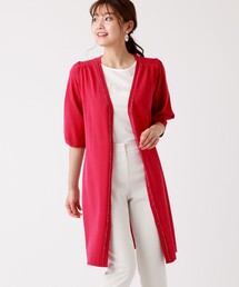 49%割引ホワイト系,M【本日特価】 to be chic ロングカーディガン S M スーパー トリイセツコ カーディガン カーディガン/ボレロ