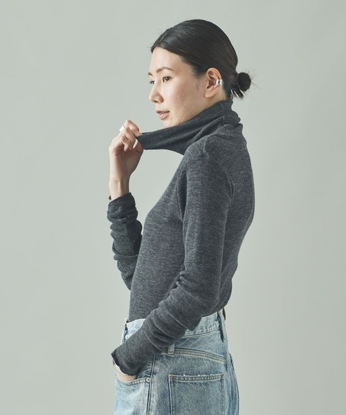 Curensology(カレンソロジー)/ウールテレコタートル（ニット/セーター