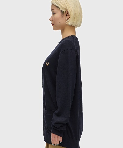 ［Fred Perry］クラシック カーディガン Classic Cardigan／クラシックカーディガン（カーディガン