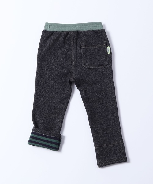 デニムクラッシュ裏毛 デニム風裏毛ストレッチパンツ(80-90cm)（デニムパンツ）｜KP