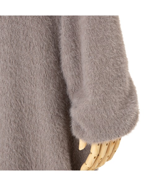 Francfranc(フランフラン)の「ナイロンフェザー ワンピース グレー(ワンピース・レディース・マルチ・FREE)」の5枚目の写真