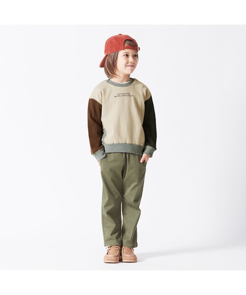 BREEZE（ブリーズ）の「/スタンダードトレーナー（スウェット・キッズ・レインボー/ブルー/ブラウン/チャコール/ピンク/ベージュ・90/140/100/130/120/150/80/110）」の21枚目の写真