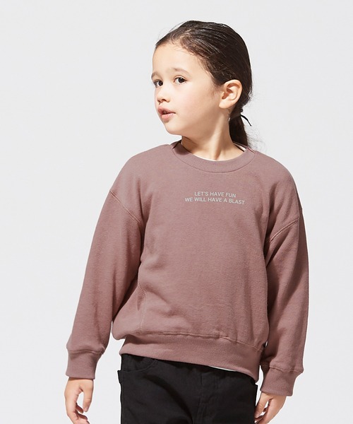 BREEZE（ブリーズ）の「/スタンダードトレーナー（スウェット・キッズ・レインボー/ブルー/ブラウン/チャコール/ピンク/ベージュ・90/140/100/130/120/150/80/110）」の5枚目の写真