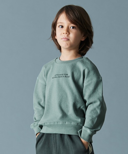 BREEZE（ブリーズ）の「/スタンダードトレーナー（スウェット・キッズ・レインボー/ブルー/ブラウン/チャコール/ピンク/ベージュ・90/140/100/130/120/150/80/110）」の4枚目の写真