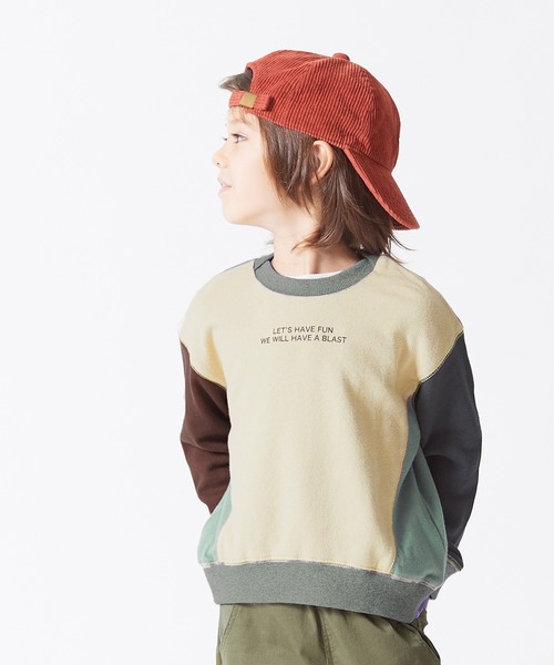 BREEZE（ブリーズ）の「/スタンダードトレーナー（スウェット・キッズ・レインボー/ブルー/ブラウン/チャコール/ピンク/ベージュ・90/140/100/130/120/150/80/110）」の6枚目の写真