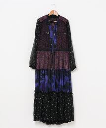 DIESEL | レディース ワンピース プリント マキシドレス(ワンピース)