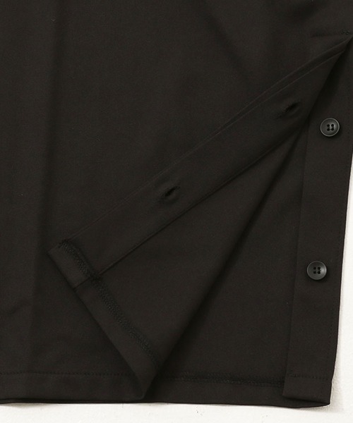 ストライプ切り替えワイドシルエットドルマンTシャツ/CARE20-55【/】