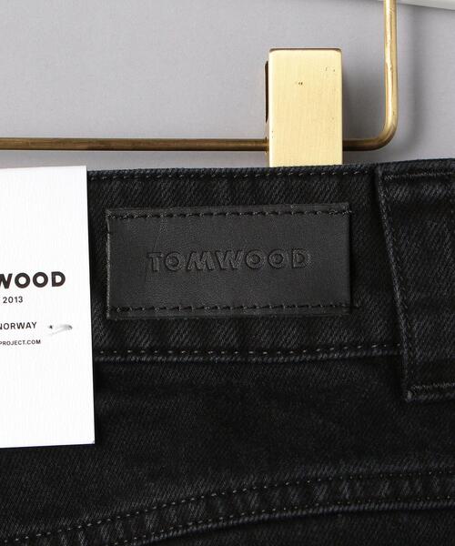 TOMWOOD トムウッド VANESSA デニムパンツ 25 ブラック TOMWOOD トムウッド VANESSA デニムパンツ 25 ブラック TOM WOOD