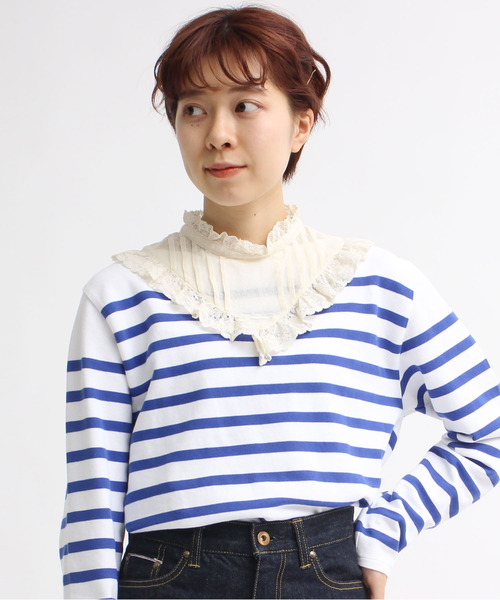 コットンメッシュ レーススタンドつけ衿 付け襟 Dot Stripes Child Woman ドットアンドストライプス チャイルドウーマン のファッション通販 Zozotown