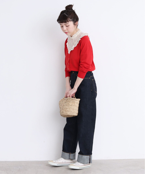 Dot&amp;Stripes CHILDWOMAN - ドットアンドストライプス チャイルドウーマン レーストップス Dot and Stripes CHILD WOMAN チャイルドウーマン,80ボイル