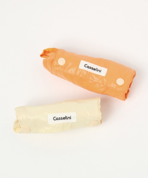 Casselini（キャセリーニ）の「【Casselini(キャセリーニ)】エコバッグ（エコバッグ/サブバッグ・レディース・ライトブルー/オレンジ/クリーム/クリアグリーン・FREE）」の8枚目の写真