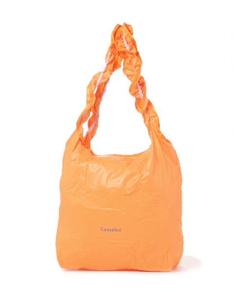 Casselini（キャセリーニ）の「【Casselini(キャセリーニ)】エコバッグ（エコバッグ/サブバッグ・レディース・ライトブルー/オレンジ/クリーム/クリアグリーン・FREE）」の22枚目の写真