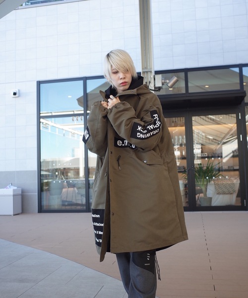 新発 モッズコート モッズコート ジャケット アウター Rovtski ロフトスキー のファッション モッズコート Mods オーバーサイズ Mods オーバーサイズ Afyf21oversized セール モッズコート