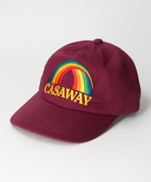 Casablanca（カサブランカ）の「Casablanca（カサブランカ）EMB CAP（キャップ・メンズ・ホワイト/レッド/ケリー・FREE）」の3枚目の写真