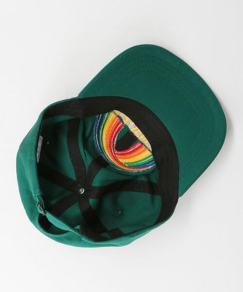 Casablanca（カサブランカ）の「Casablanca（カサブランカ）EMB CAP（キャップ・メンズ・ホワイト/レッド/ケリー・FREE）」の7枚目の写真