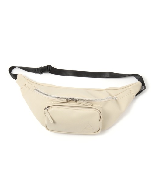 LAKOLE（ラコレ）の「フェイクレザーボディバッグ / 933855（ボディバッグ/ウエストポーチ・メンズ・ブラック/アイボリー・FREE）」の9枚目の写真