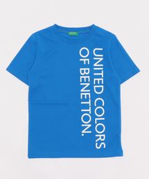 【BENETTON / ベネトン】キッズ半袖ロゴTシャツ / ユニセックス  抗菌防臭機能付き