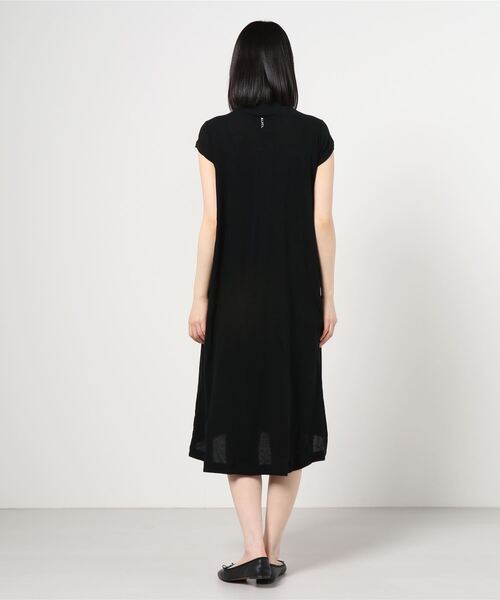 ALWEL（オルウエル）の「ALWEL / ショートスリーブワンピース（ワンピース・レディース・ブラック/ライトグリーン・SMALL/MEDIUM）」の5枚目の写真