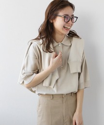JOURNAL STANDARD relume | ウォッシャブル/オーバーサイズニット ポロ◆(ポロシャツ)