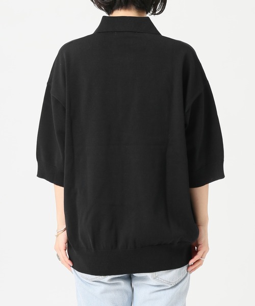 ポロニットプルオーバー　JOURNAL STANDARD relume 追加3》ウォッシャブルドルマンポロニット（ニット／セーター