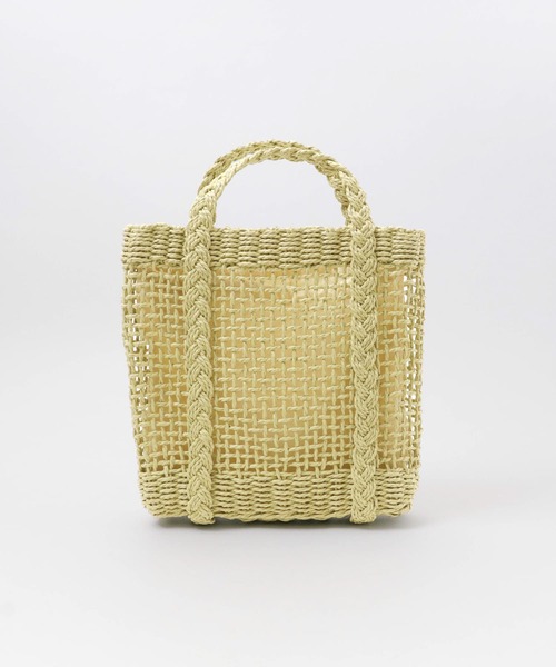 SENSE OF PLACE by URBAN RESEARCH（センスオブプレイスバイアーバンリサーチ）の「ミツアミハンドルペーパートート（トートバッグ・レディース・ブラウン/ライトカーキ/グリーン・ONE）」の9枚目の写真