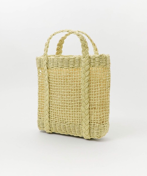 SENSE OF PLACE by URBAN RESEARCH（センスオブプレイスバイアーバンリサーチ）の「ミツアミハンドルペーパートート（トートバッグ・レディース・ブラウン/ライトカーキ/グリーン・ONE）」の11枚目の写真