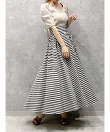 SNIDEL | ボリュームギャザースカート(スカート)