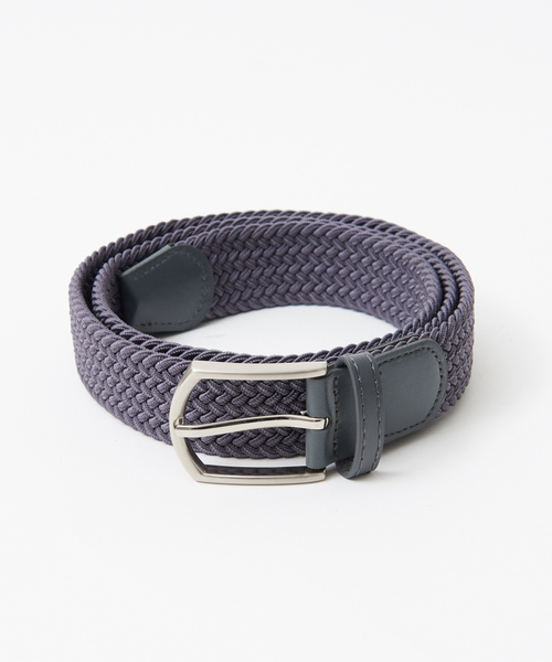 ABAHOUSE GRAY（アバハウスグレイ）の「【展開店舗限定】ゴムメッシュベルト（ベルト・メンズ・ブラック/グレー系その他/ネイビー/ブラウン/ベージュ/ブラック系その他・フリー）」の4枚目の写真