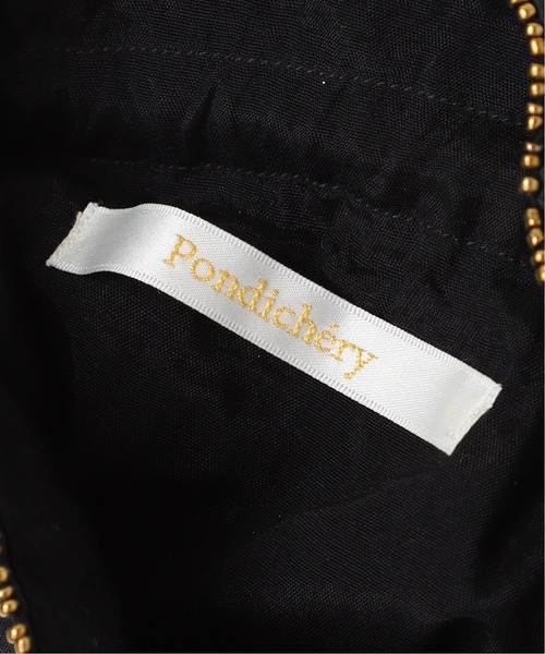 SLOBE IENA（スローブイエナ）の「【Pondichery/ポンディシェリ 】 ミラー巾着◆（ハンドバッグ・レディース・ブラック/ブルー/テラコッタ・FREE）」の12枚目の写真