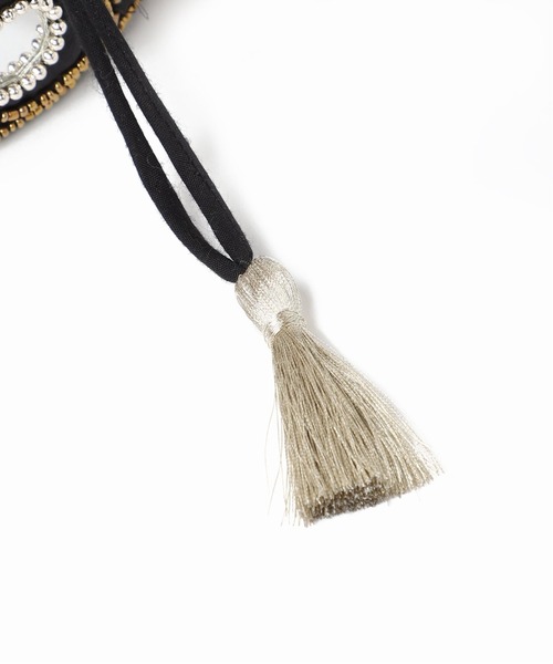 SLOBE IENA（スローブイエナ）の「【Pondichery/ポンディシェリ 】 ミラー巾着◆（ハンドバッグ・レディース・ブラック/ブルー/テラコッタ・FREE）」の15枚目の写真