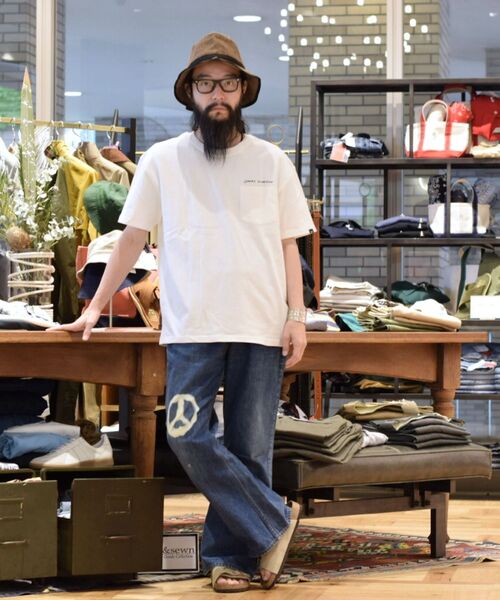 Jonas Claesson(ジョナスクレアッソン)の「【SHIPS別注】JONAS CLAESSON: UKIYOE Tシャツ(Tシャツ/カットソー・メンズ・ホワイト/ライトホワイト・SMALL/MEDIUM/LARGE)」の3枚目の写真