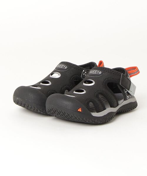 KEEN（キーン）の「STINGRAY / スティングレイ Collaboration with 《THE PARK SHOP》 / キッズ サンダル（サンダル・キッズ・ブラック系その他・15cm/16cm/17cm/18cm/18.5cm/19.5cm）」の9枚目の写真