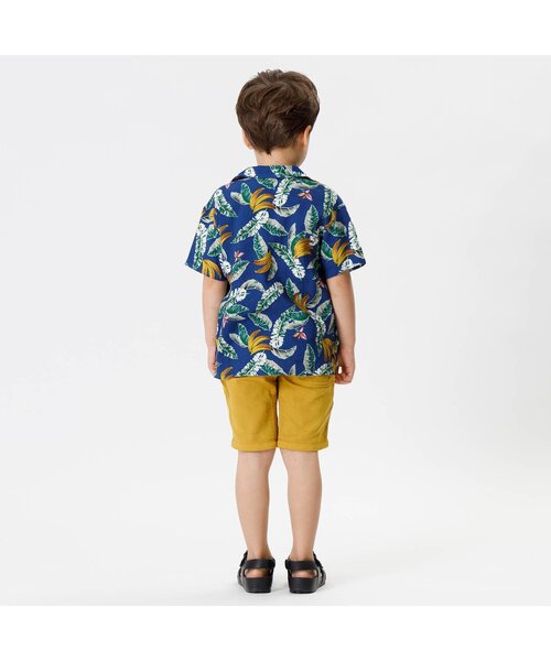 F.O.KIDS(エフオーキッズ)の「無地クライミングパンツ 5分丈_接触冷感(その他パンツ・キッズ・オレンジ/イエロー/パープル/グリーン/サックスブルー/ネイビー・110/120/130/80/90/100/140/95)」の10枚目の写真