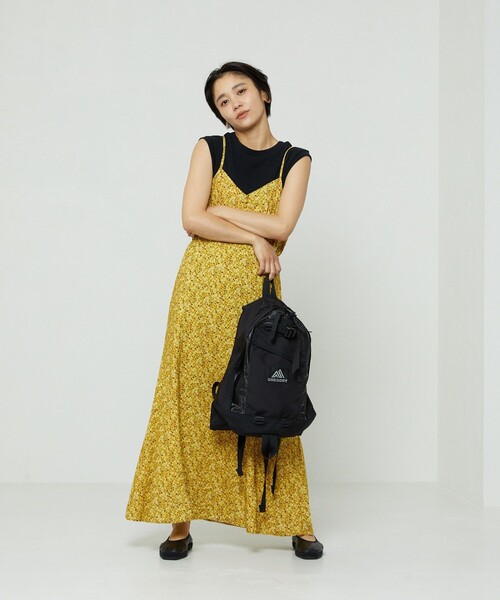 FREAK'S STORE（フリークスストア）の「reyn spooner×FREAK'S STORE/レインスプナー 別注小花柄キャミワンピース（ワンピース・レディース・イエロー/ネイビー・ﾌﾘ-）」の17枚目の写真