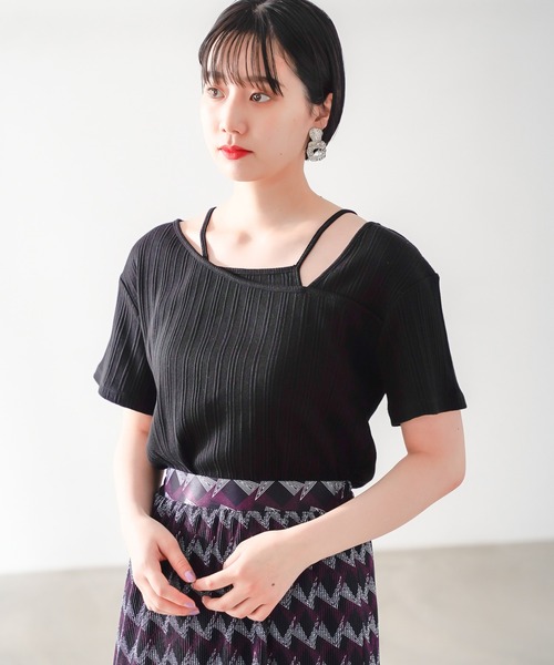 セール アシメトップスセット Tシャツ カットソー Pageboy ページボーイ のファッション通販 Zozotown